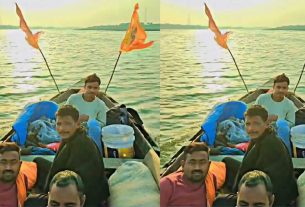 Mahakumbh 2025 Seven youths from Bihar traveled to Prayagraj by boat